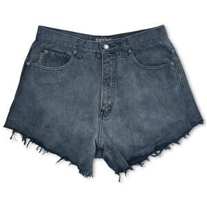 Vintage 90s Denim Trutus Jean Cut Off Shorts Jorts Size 28”